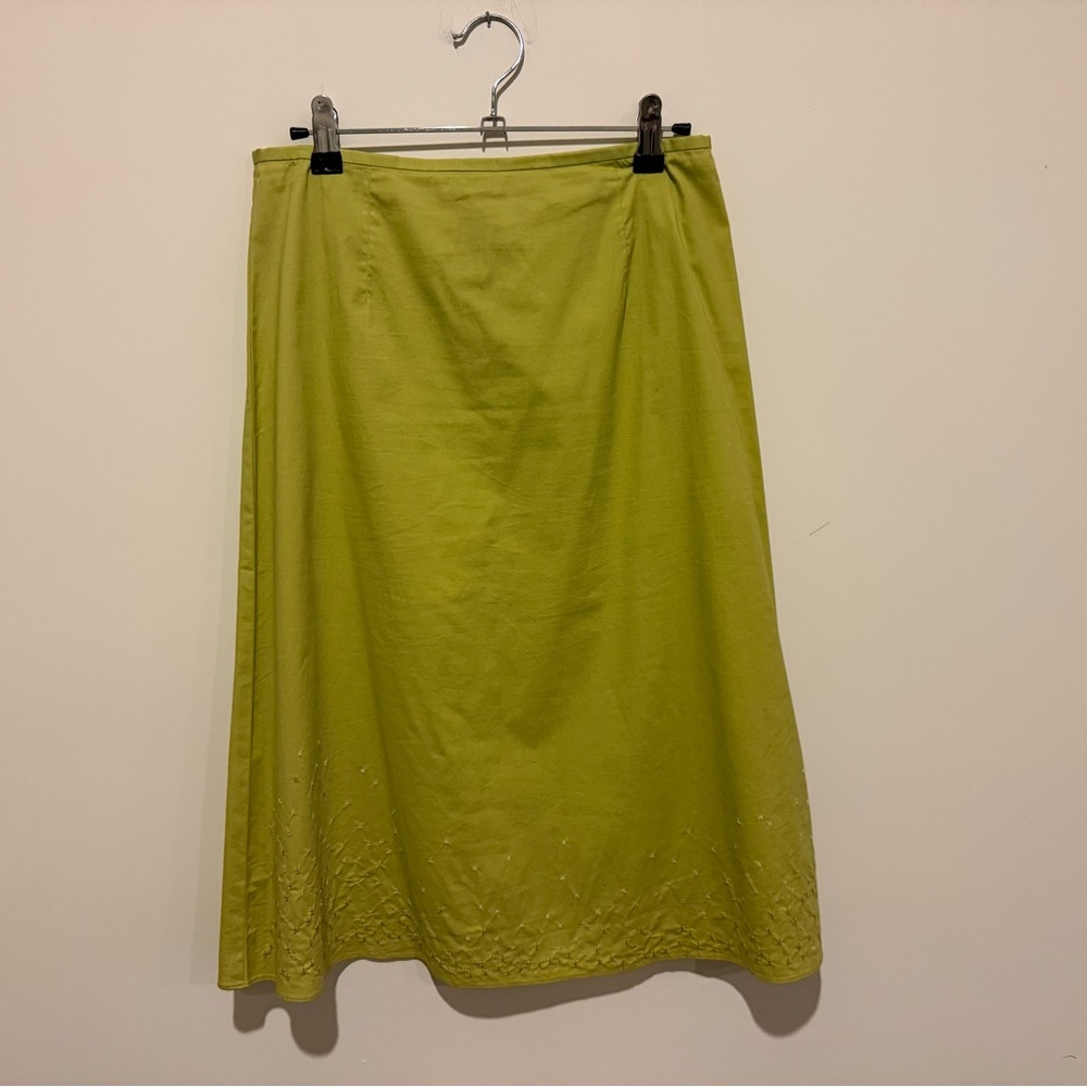 Elegant Green Skirt